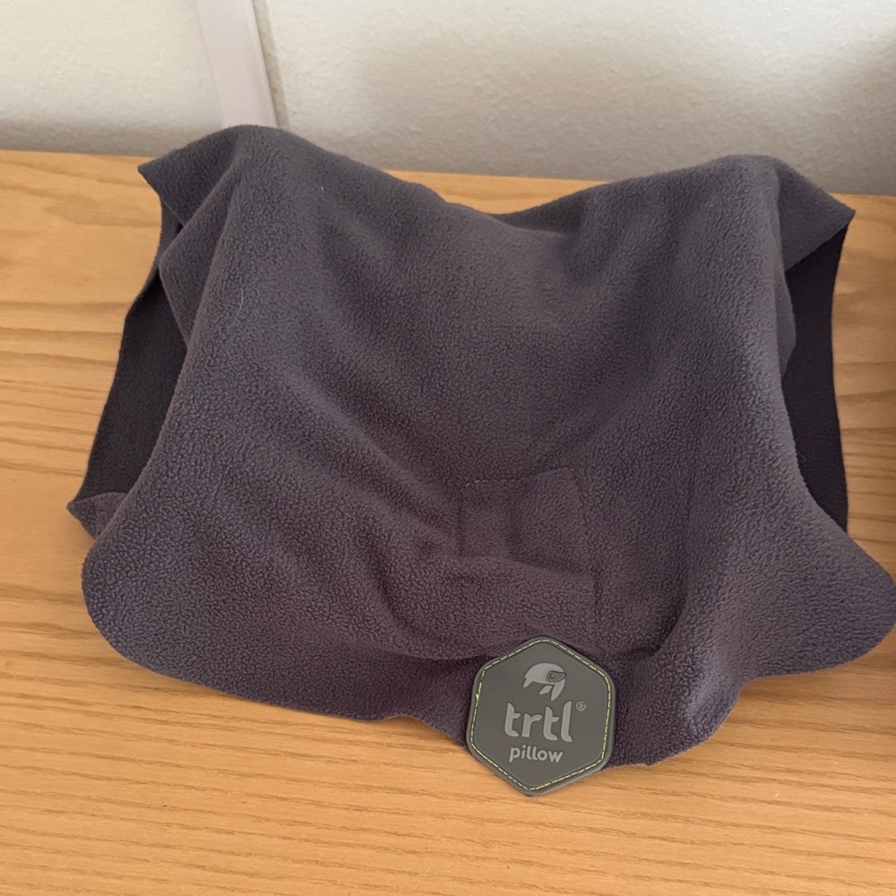 trtl Pillow Travel Neck Support in Charcoal Gray